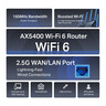 LAN Router TP-Link Archer AX72 PRO AX5400/WiFi6/3GLAN/1GWAN/1x2,5G WAN-LAN/USB