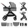 KINDERKRAFT ESME KOLICA ZA BEBE 2U1 GRAY KSESME00GRY2000