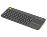LOGITECH K400 Plus Wireless Touch YU crna tastatura