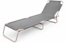 Baštenska ležaljka sklopiva - siva
