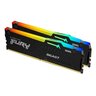 Memorija RAM DDR5 Kingston 64GB (2x32GB kit) 6000MHz Fury Beast RGB KF560C30BBEAK2-64