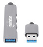 USB HUB 4port Manhattan 168427 3.0/3xUSB 2.0 480Mbps/1xUSB 3.0 5Gbps/sivi