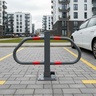 ModernHome Sklopiva Parking barijera 50 cm sa kljucem i reflektnom trakom DNPL-006