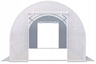 ModernHome Plastenik tunnel, 3x2x2 m, multi-season, metalni ram, bela folija, 2 ulaza G-524