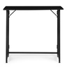 ModernHome Sklopivi sto za kompijuter 80x45 cm laptop Table black TH-FD-1