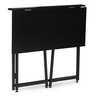 ModernHome Sklopivi sto za kompijuter 80x45 cm laptop Table black TH-FD-1
