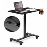 ModernHome Mobilni podesivi sto 70x48 cm Laptop sto sa podesavanjem visine 71.5–112 cm Black JNI-PN01-1-16
