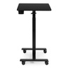 ModernHome Mobilni podesivi sto 70x48 cm Laptop sto sa podesavanjem visine 71.5–112 cm Black JNI-PN01-1-16