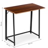 ModernHome Sklopivi sto za kompijuter 80x45 cm Laptop Table Dark wood TH-FD-15