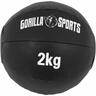 Gorilla sports Medicinska lopta od kože 5 - 10 kg