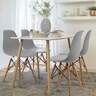 Set trpezarijskih stolica 4 kom Aurora - siva