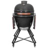 Braai kamado 21" (black) keramički roštilj na ugalj