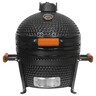 Braai kamado 16" (black) keramički roštilj na ugalj
