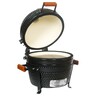 Braai kamado 16" (black) keramički roštilj na ugalj