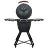 Braai kamado 18" (black) keramički roštilj na ugalj