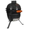 Braai kamado 13" (black) keramički roštilj na ugalj