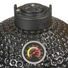 Braai kamado 13" (black) keramički roštilj na ugalj