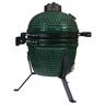 Braai kamado 13" (dark green) keramički roštilj na ugalj