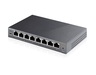 Switch TP-LINK TL-SG108PE Gigabit/8xRJ45/10/100/1000Mbps/eSmart/4xPoE/Desktop metalno  kucište