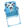 Dečija stolica na rasklapanje sa slikom šteneta, plava