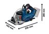 BOSCH Professional aku kružna pila GKS 18V-68-2, 1500W, 184x190mm, SAMO ALAT, karton 06016D0000
