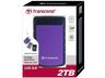 Hard disk TRANSCEND TS2TSJ25H3P eksterni/2TB/2.5"/USB 3.0/ljubicasta