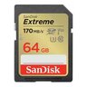 SanDisk SDXC 64GB Extreme micro 170MB/s UHS-I Class10 U3 V30+Ad