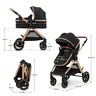 KINDERKRAFT ESME PRO KOLICA ZA BEBE 3U1 PURE BLACK KSESME00BLK300N