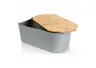 Vilde 259302 - Kutija za hleb  33 x 18,5 x 12 cm - Siva