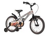 Bicikl kids visitor kopacko 16" 9" v-brake  kontra 105-125cm (16") srebrni sjaj uv 1160125