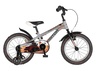 Bicikl kids visitor kopacko 16" 9" v-brake  kontra 105-125cm (16") srebrni sjaj uv 1160125