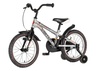 Bicikl kids visitor kopacko 16" 9" v-brake  kontra 105-125cm (16") srebrni sjaj uv 1160125