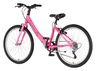 Bicikl junior 24 venssini parma alu 24" alu 14" v-brake  6 brzina 132-155cm (xs) roze 1242055