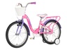 Bicikl kids visitor unicorn 20" 10" v-brake  kontra 115-135cm (20") roze uv sjaj 1203151