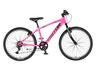 Bicikl junior 24 visitor fox roll alu 24" tvrda alu 14" v-brake  7 brzina 132-155cm (xs) roze neon u 1242056