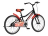 Bicikl kids visitor redstriker 20" 10" v-brake  kontra 115-135cm (20") crno crveni 1203160