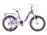 Bicikl kids visitor unicorn 16" 9" v-brake kontra 105-125cm (16") ljubičasti 1160122
