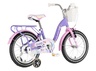 Bicikl kids visitor unicorn 16" 9" v-brake kontra 105-125cm (16") ljubičasti 1160122