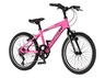 Bicikl junior 20 visitor fox roll alu 20" tvrda alu 12" v-brake  6 brzina 132-155cm (xs) roze neon u 1203164
