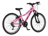 Bicikl junior 24 venssini parma x100 alu 24" alu 12" v-brake  18 brzina 132-155cm (xs) roze 1242060