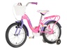 Bicikl kids visitor unicorn 16" 9" v-brake  kontra 105-125cm (16") roze uv sjaj 1160121
