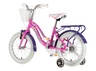 Bicikl kids visitor best friend 16" 9" v-brake  kontra 105-125cm (16") roze  neon uv sjaj 1160129