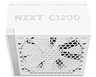 NZXT C1200 Gold ATX 3.X 1200W (PA-2G2BW-EU) modularno napajanje belo