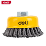 DELI Četka čelična upletena 75mm M14 EDH-GSS075-E2