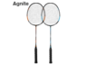 DELI REKETI ZA BADMINTON  - SET 2 REKETA I 3 LOPTICE F2131
