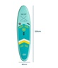 BOLZZ SUP DASKA YIW 3,2M GREEN BOLSUPYIWGRE