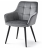 OSKAR Somotna stolica VARSI tamno siva 4347_1
