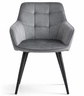 OSKAR Somotna stolica VARSI tamno siva 4347_1