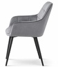 OSKAR Somotna stolica VARSI tamno siva 4347_1