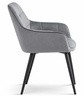 OSKAR Somotna stolica VARSI tamno siva 4347_1